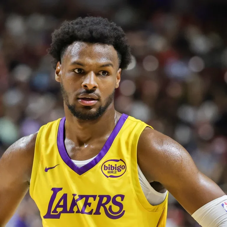 Bronny James Lakers NBA career