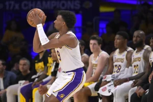 Bronny James Lakers Summer League Clash with Cooper Flagg Sparks Buzz in Las Vegas Debut Showdown