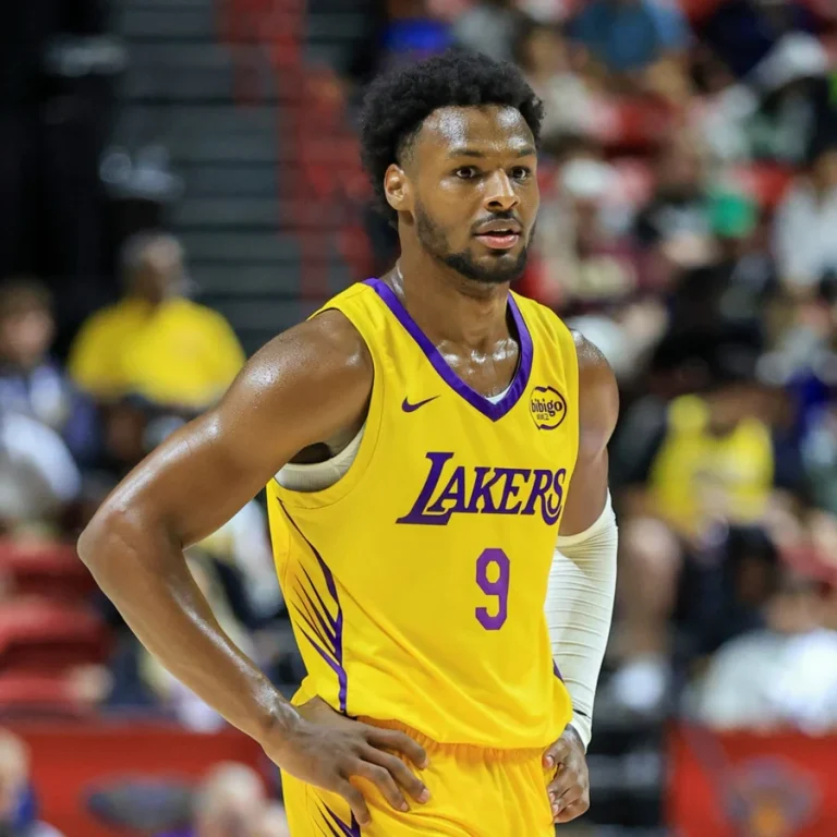 Bronny James Lakers second season