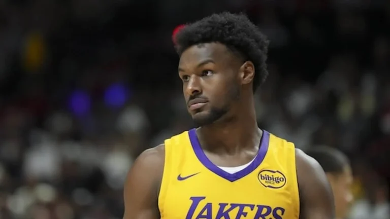 Bronny James NBA muscle growth