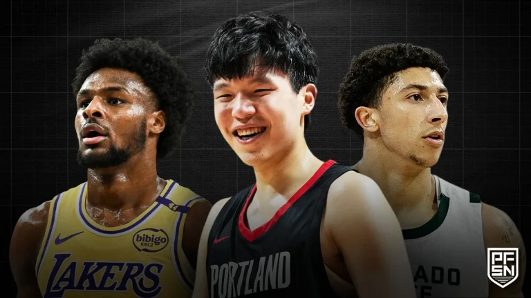 Bronny James NBA summer league growth