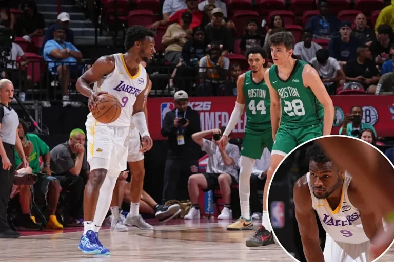 Bronny James Summer League performance