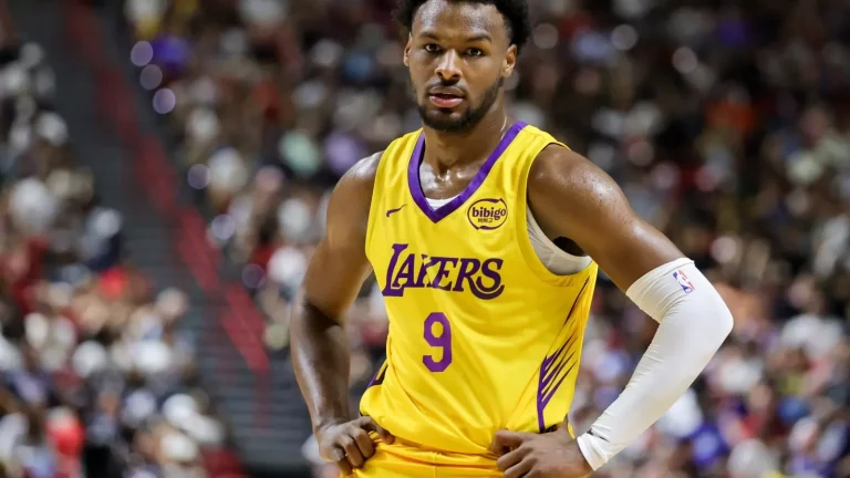 Bronny James Summer League performance