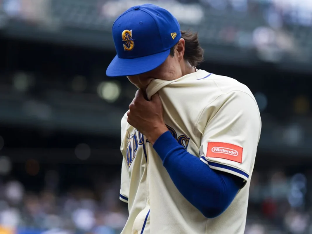 Bryan Woo Mariners collapse game Bryan Woo Mariners collapse game