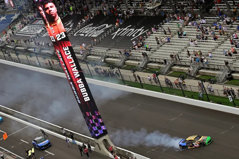 Bubba Wallace Brickyard 400 win
