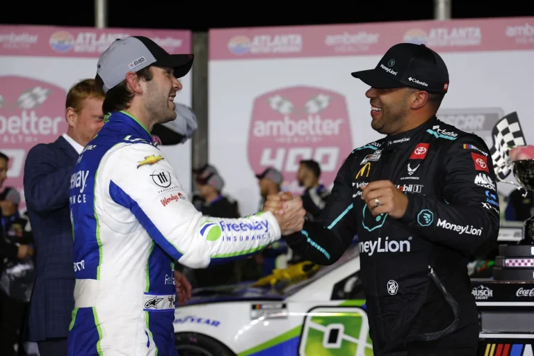 Bubba Wallace Reacts to Suarez Exit