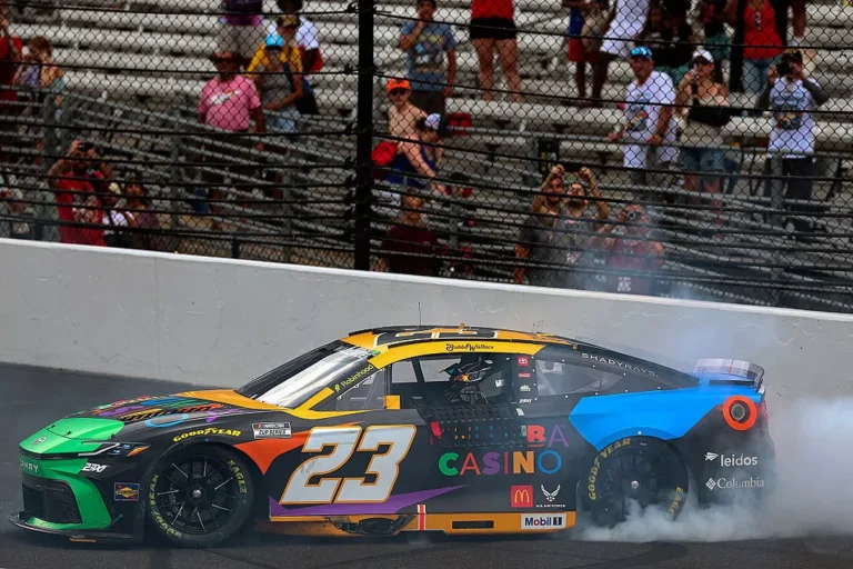 Bubba Wallace emotional Brickyard win