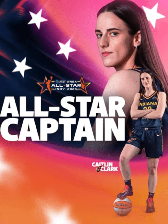 Caitlin Clark All-Star Game captain