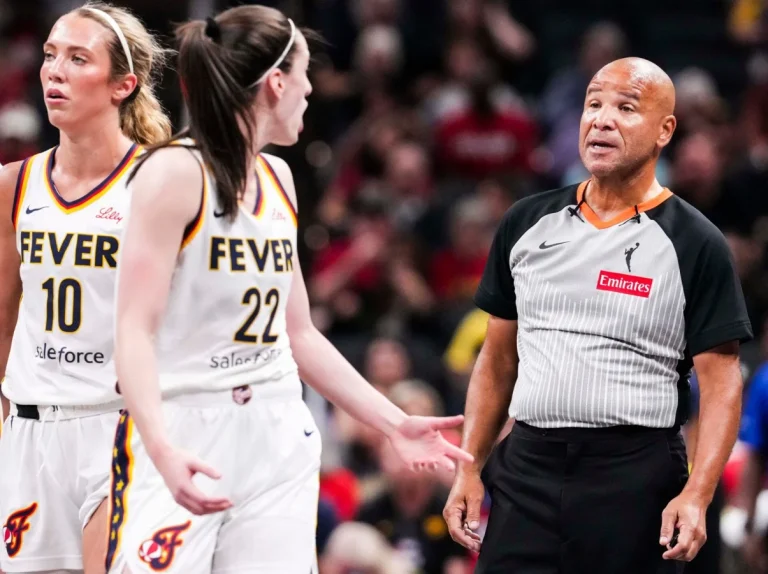 Caitlin Clark WNBA referee controversy