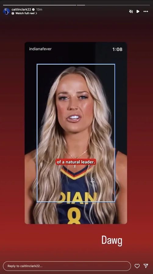 Caitlin Clark Praises Sophie Cunningham as a “Dawg” After Stellar Double-Double Performance Caitlin Clark Praises Sophie Cunningham as a “Dawg” After Stellar Double-Double Performance