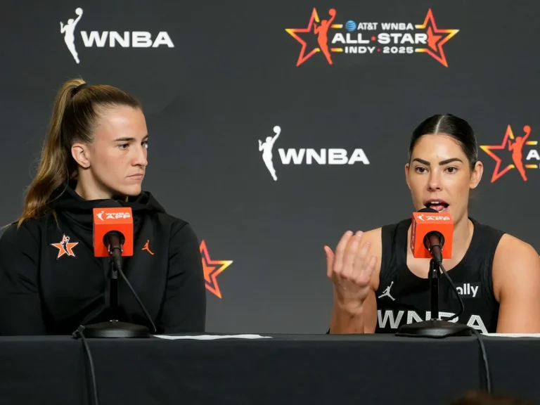 Caitlin Clark responds to Kelsey Plum