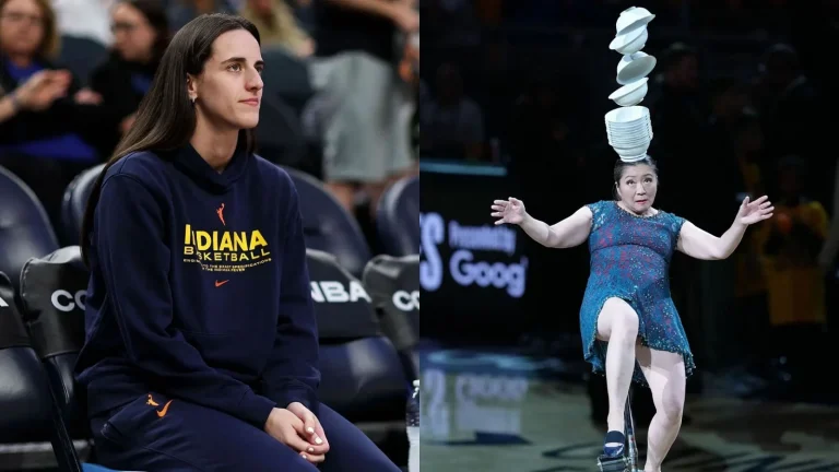 Caitlin Clark supports Red Panda