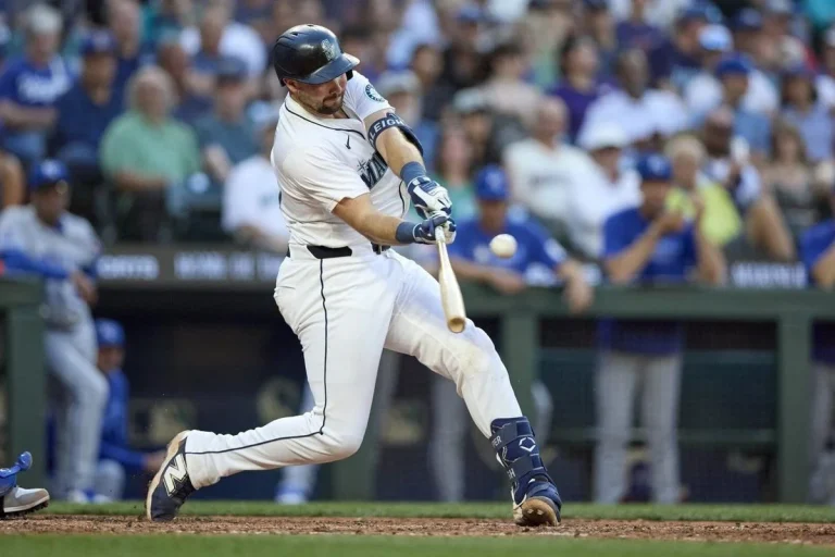 Cal Raleigh hardest home run