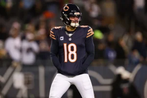 Caleb Williams Vows to Boost Bears Offensive Line After Grueling Rookie Season and 68 Sacks