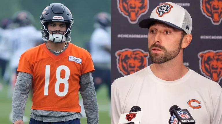 Caleb Williams Bears quarterback development