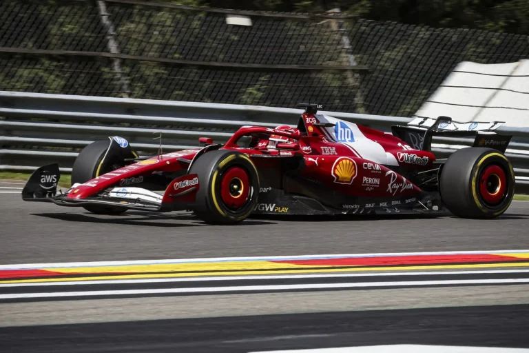 Charles Leclerc Belgian GP Sprint