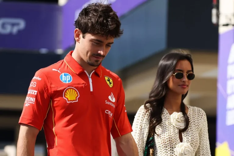 Charles Leclerc girlfriends birthday message