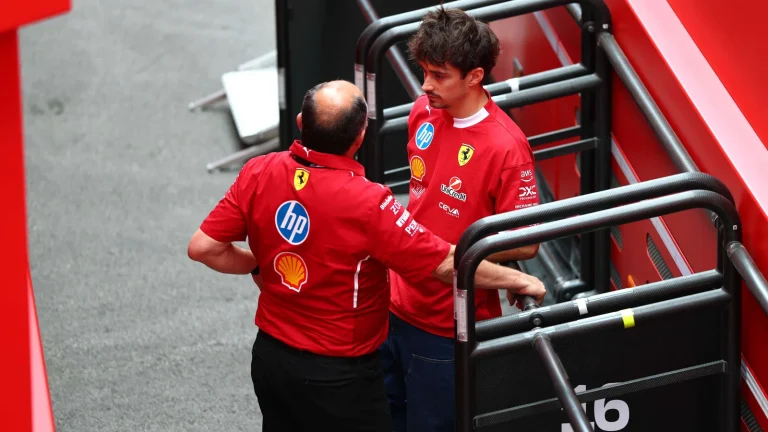 Ferrari Boss Flags Charles Leclerc’s Surprising ‘Self-Critical Fault’ Amid Silverstone Frustration Ferrari Boss Flags Charles Leclerc’s Surprising ‘Self-Critical Fault’ Amid Silverstone Frustration