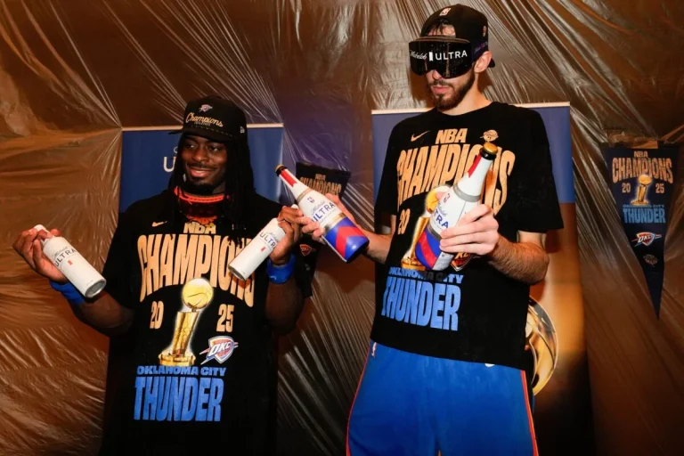 Chet Holmgren NBA offseason celebrations