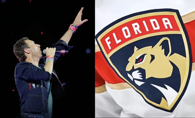 Chris Martin Coldplay Florida Panthers