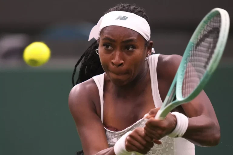 Coco Gauff Wimbledon knockout