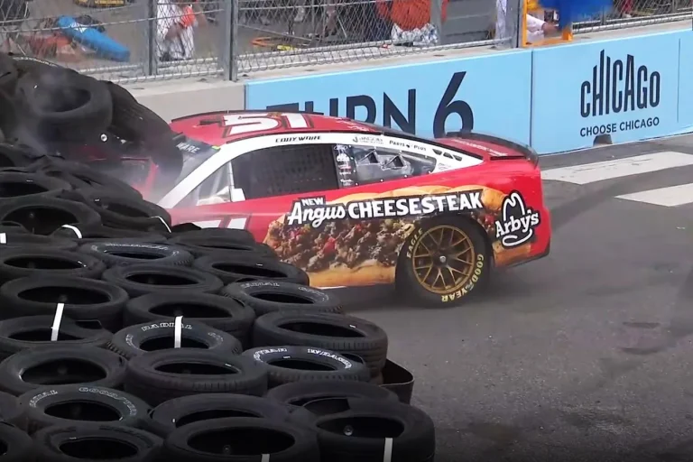 Cody Ware scary Chicago wreck