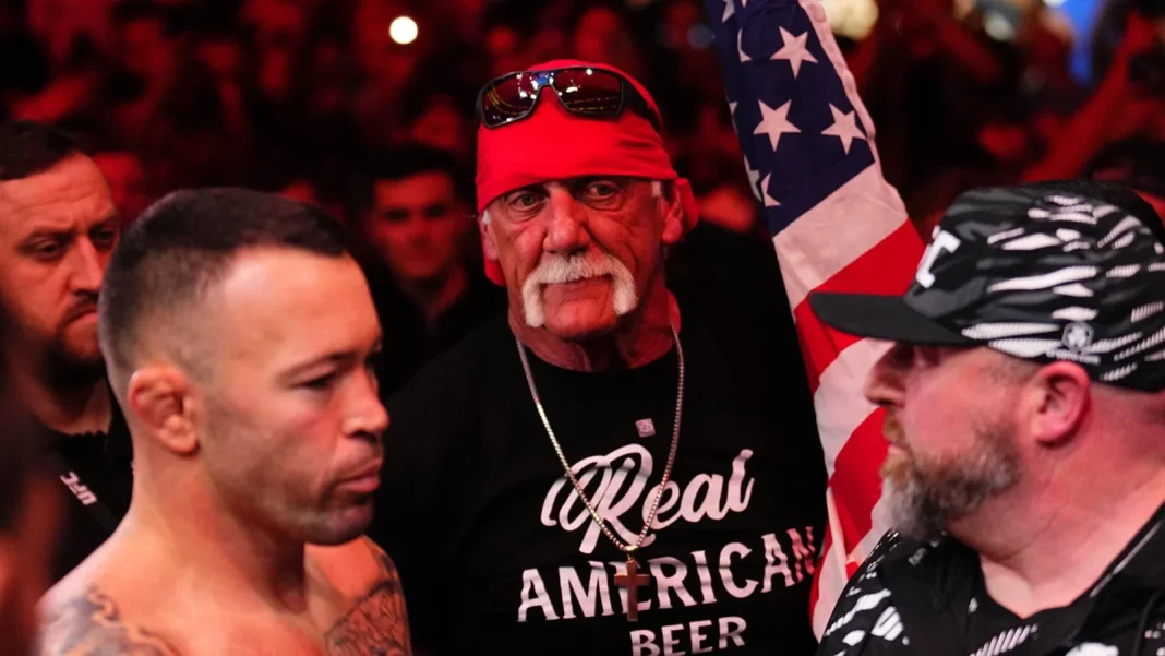 Colby Covington Hulk Hogan tribute Colby Covington Hulk Hogan tribute