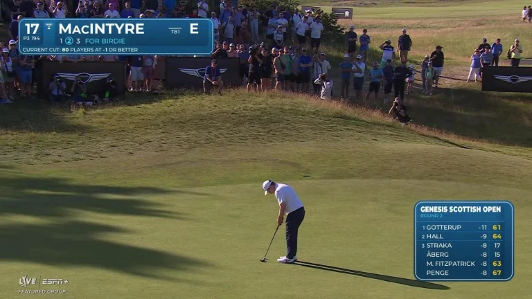 Collin Morikawa misses Scottish Open cut