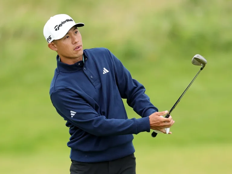 Collin Morikawa viral golf video