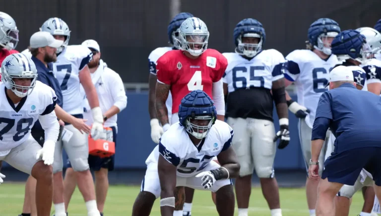 Dak Prescott Commanders punter sign prank