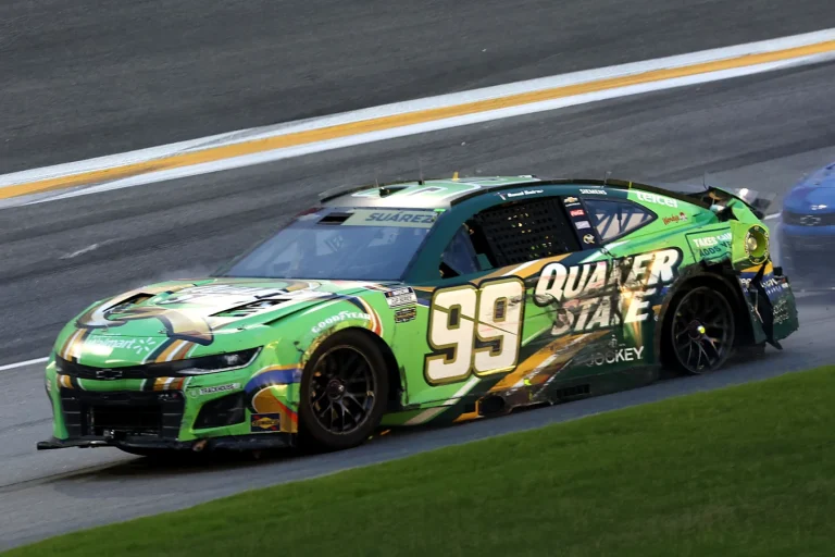 Daniel Suarez Jimmie Johnson NASCAR