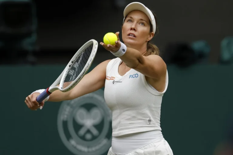 Danielle Collins disturbing media encounter