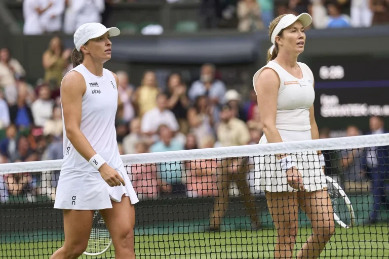 Danielle Collins elegant Wimbledon photoshoot