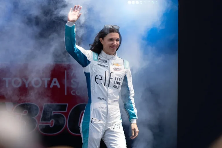 Denny Hamlin Praises Katherine Legge’s Breakout NASCAR Run at Indianapolis Amid Rising Buzz Denny Hamlin Praises Katherine Legge’s Breakout NASCAR Run at Indianapolis Amid Rising Buzz