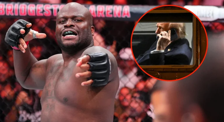 Derrick Lewis Trump Octagon Call