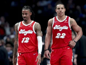 Grizzlies’ Cam Spencer calls Ja Morant ‘psycho’, teases KD trash talk, reacts to shocking Desmond Bane trade