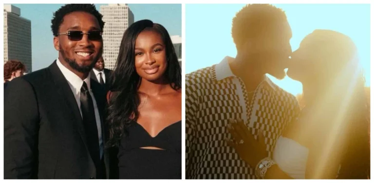 Donovan Mitchell Coco Jones engagement