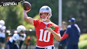 Patriots Newcomer Robert Spillane Dominates Drake Maye in Training Camp Showdown