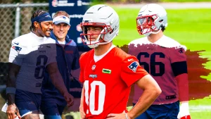 Drake Maye Shows Comfort in McDaniels’ Offense as Patriots Gear Up for 2025 Training Camp