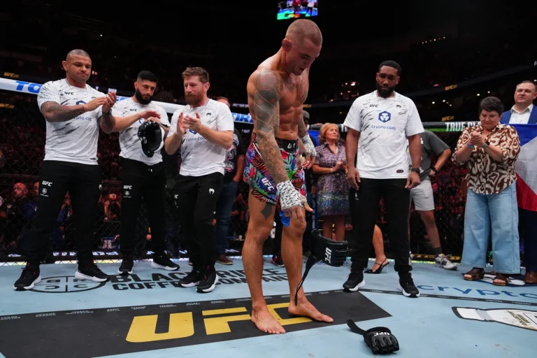 Dustin Poirier retirement tribute UFC