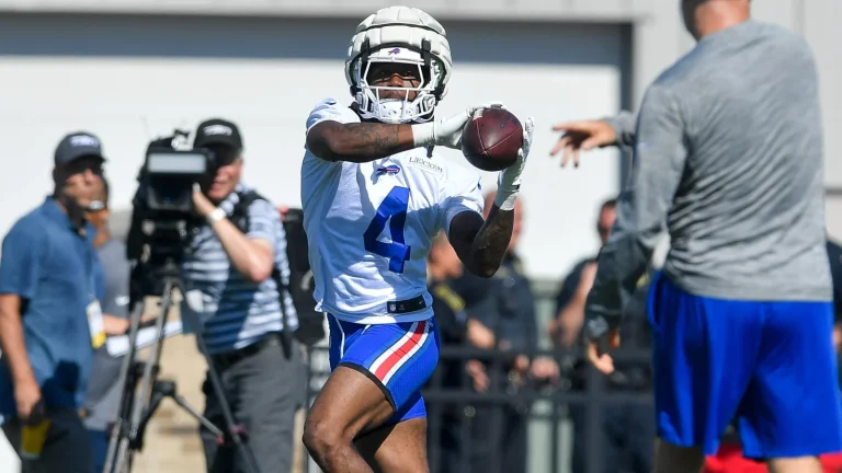 Elijah Moore Bills training camp