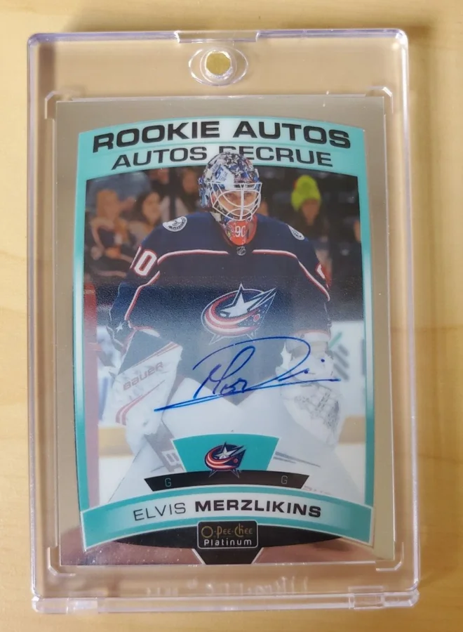 Elvis Merzlikins trade option Elvis Merzlikins trade option
