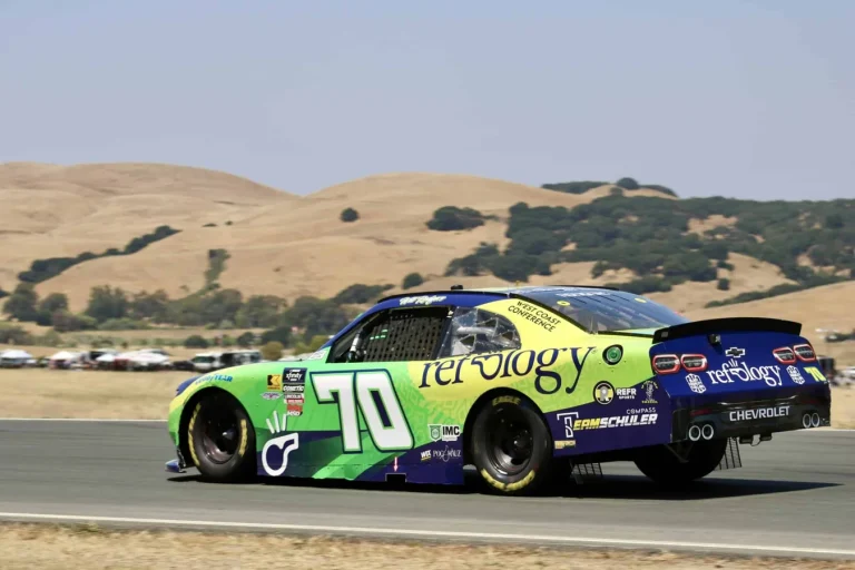 Erik Jones Sonoma Raceway Spotting