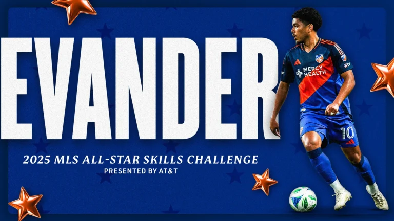 Evander FC Cincinnati scoring streak