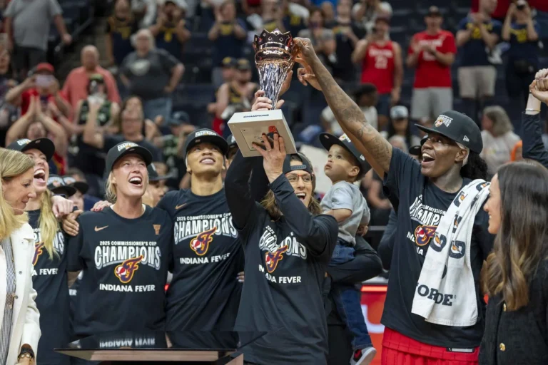 Fever win without Caitlin Clark