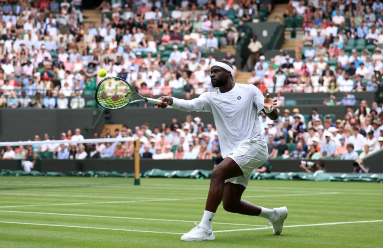 Frances Tiafoe Wimbledon 2025 match
