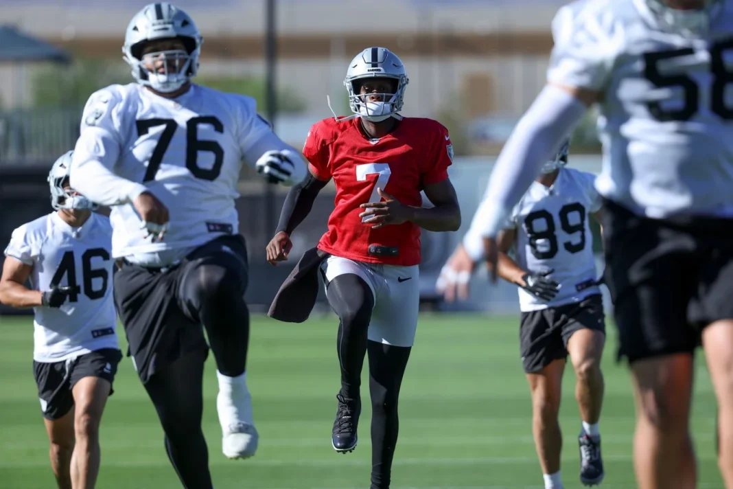 Geno Smith Raiders wide receiver need