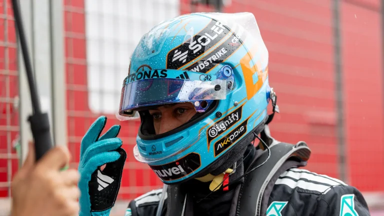 George Russell Mercedes British GP