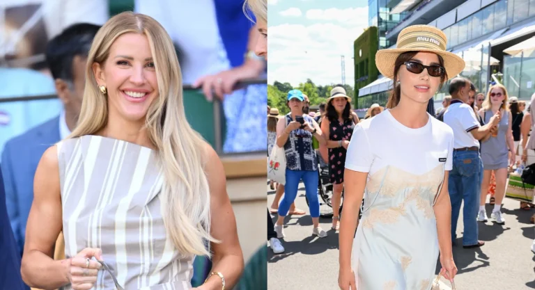 George Russell Wimbledon fashion appearance