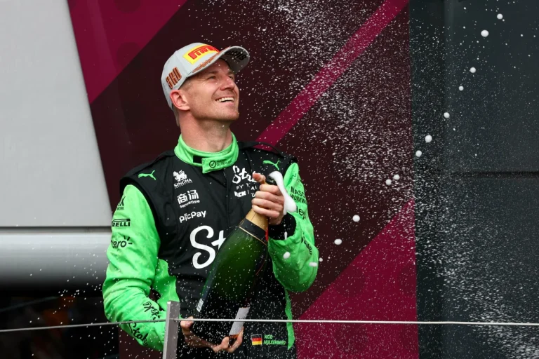 Hülkenberg's first Formula 1 podium